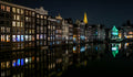 Damrak, Amsterdam Poster och Canvastavla
