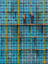 Construction worker Poster och Canvastavla