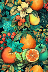 Flowers and fruits 5 Poster och Canvastavla