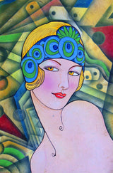Vogue Girl Poster och Canvastavla