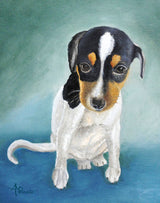 Doe Eyed Puppy Poster och Canvastavla