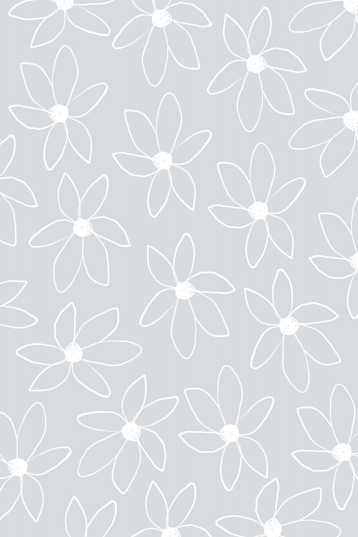 Airy Flowers No 1 Poster och Canvastavla