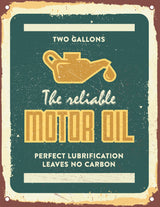 Reliable Oil Poster och Canvastavla