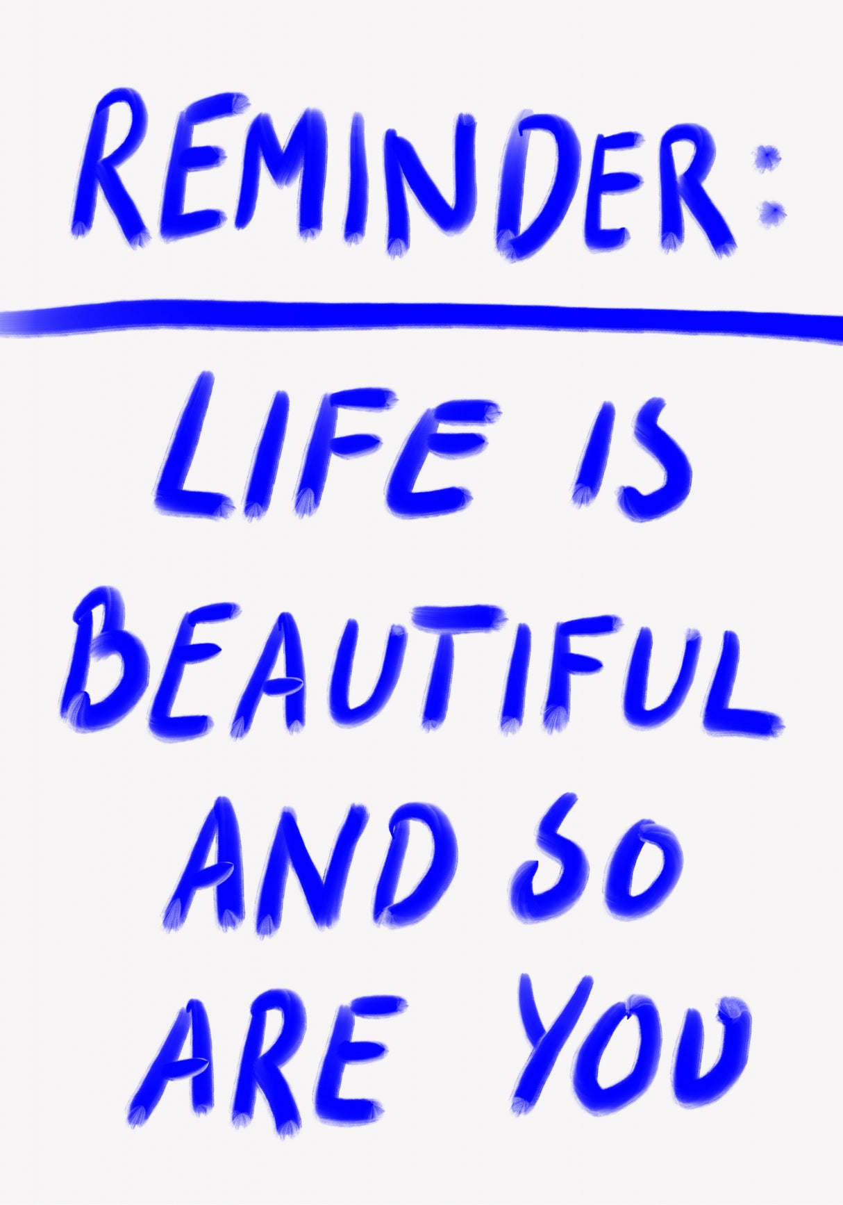 Reminder Poster och Canvastavla
