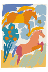 Wild Horses Poster och Canvastavla