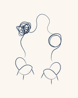 Therapy Chair Poster och Canvastavla