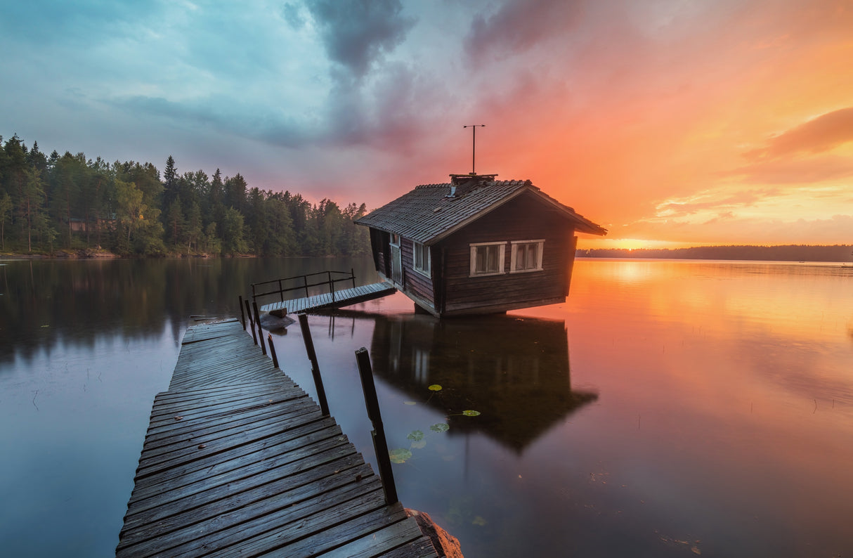 The Inclined Sauna Poster och Canvastavla