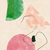 Organic Painted 12 10600px   Mai2021 Kopie Poster och Canvastavla