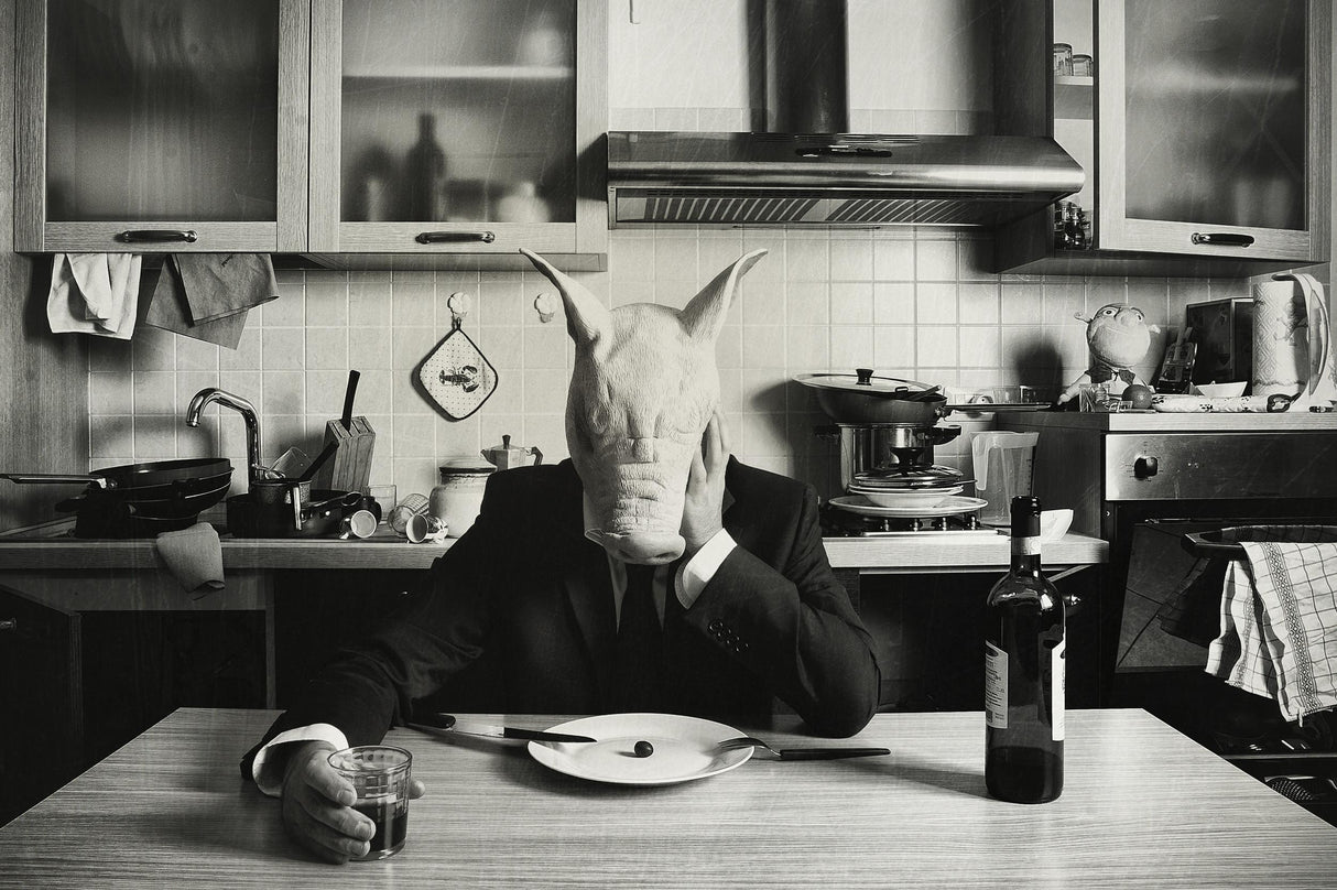 just one day alone (family portrait) Poster och Canvastavla