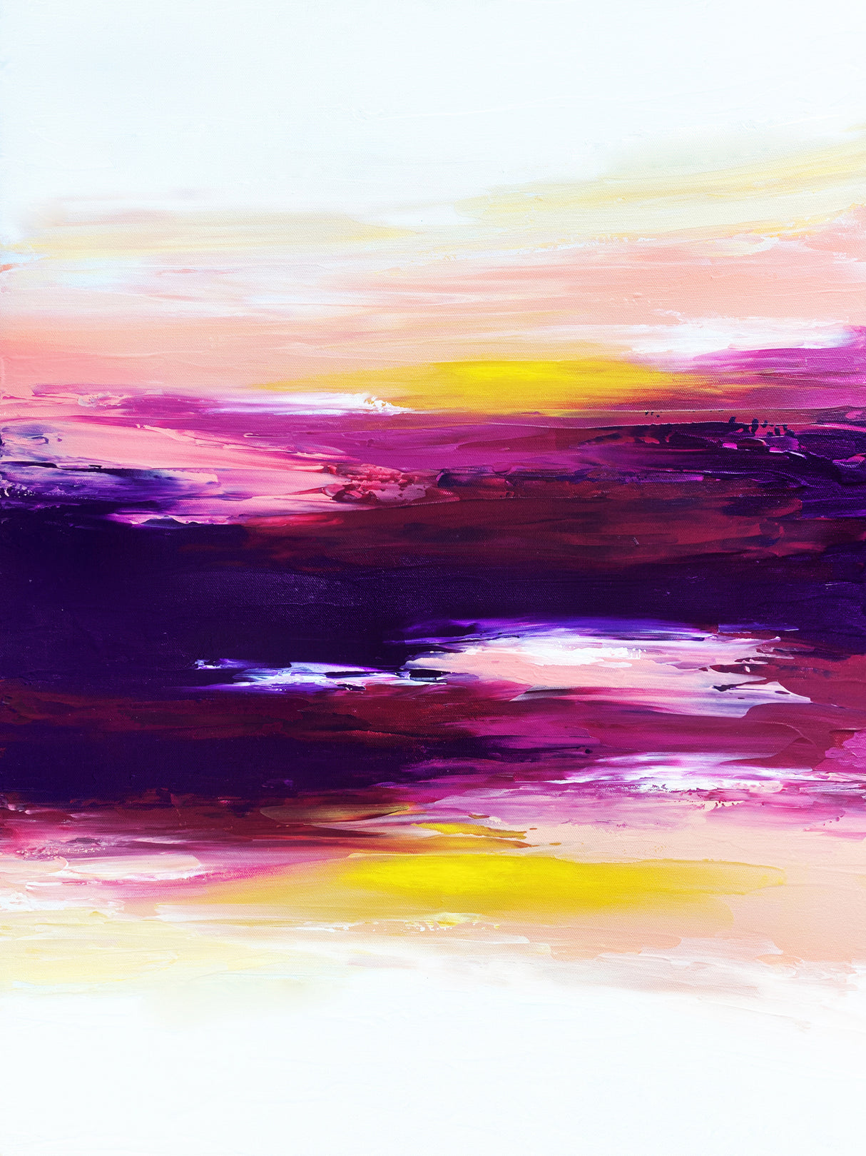 Bright Sunset Poster och Canvastavla