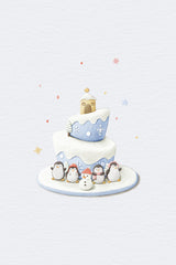 Penguins's House.png Poster och Canvastavla