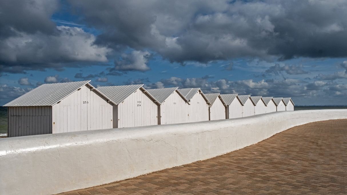 Seaside Clouds Poster och Canvastavla