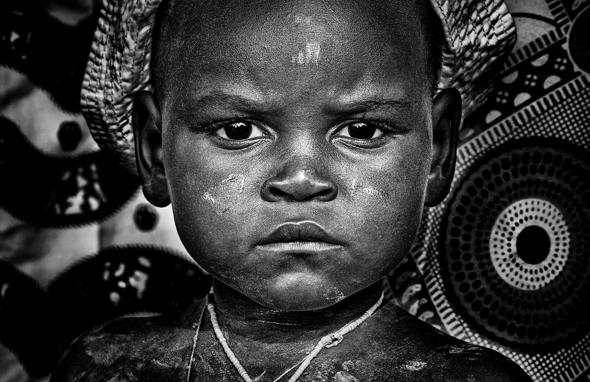 Child from Benin Poster och Canvastavla