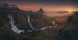 Arctic Landscape Poster och Canvastavla
