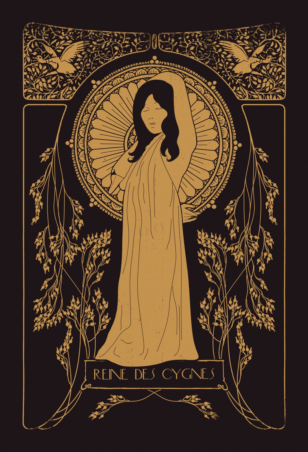Reine Des Cygnes Nº2 Poster och Canvastavla