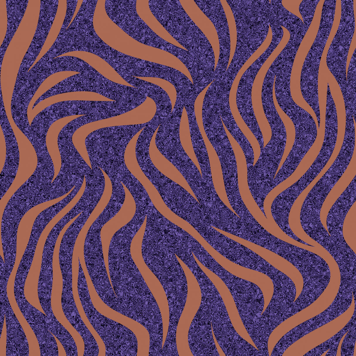 Purple Salmon Pattern 1 Poster och Canvastavla