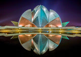 The Lotus Temple Poster och Canvastavla