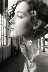 Station history Poster och Canvastavla