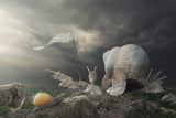 Temple of Snail Poster och Canvastavla