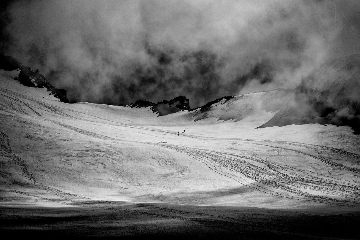 At the foot of Monte Rosa Poster och Canvastavla