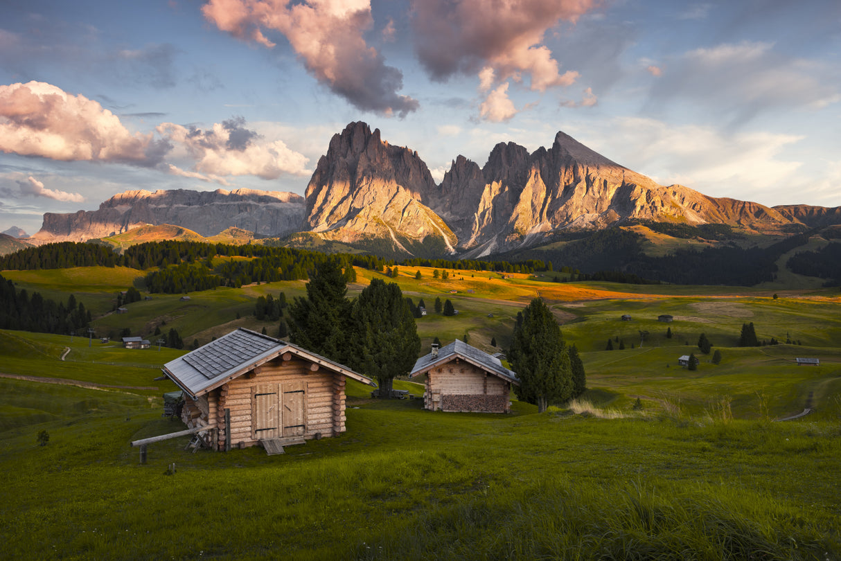 Mountains Vacation Poster och Canvastavla