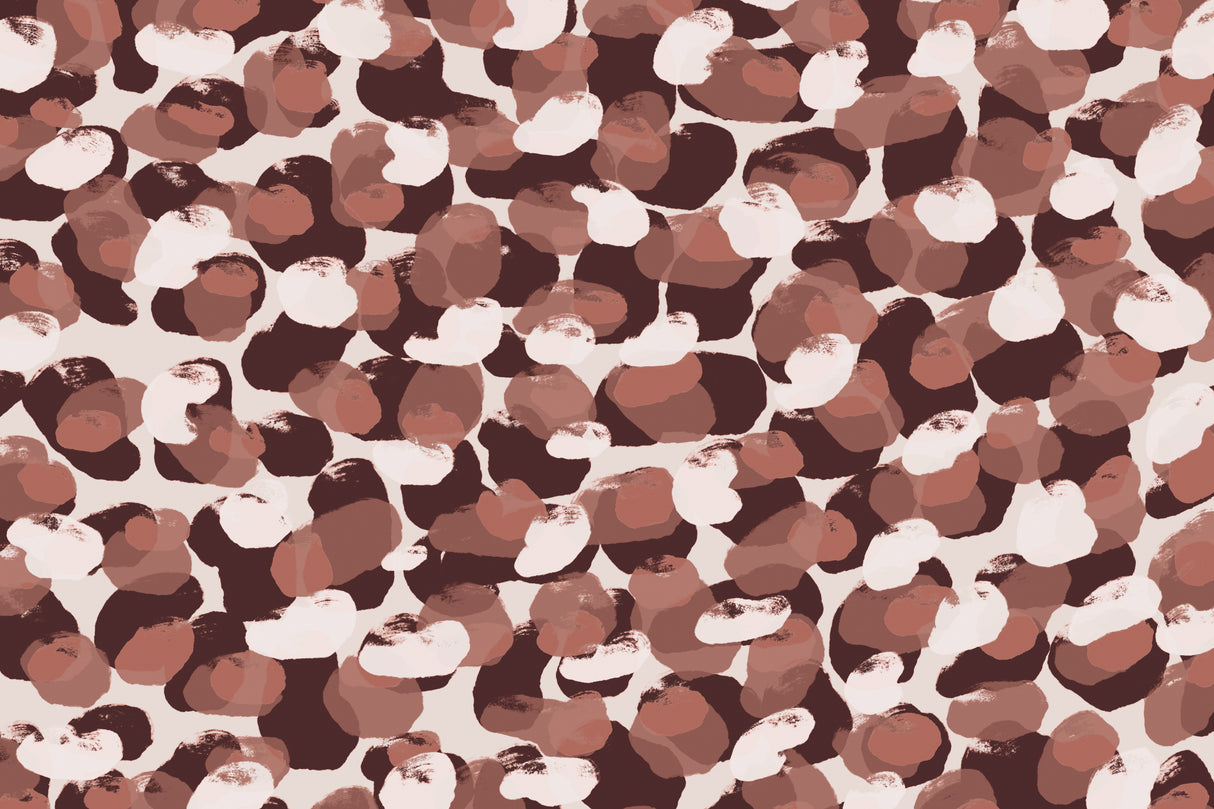 Pastel Brush Dots Pattern Poster och Canvastavla