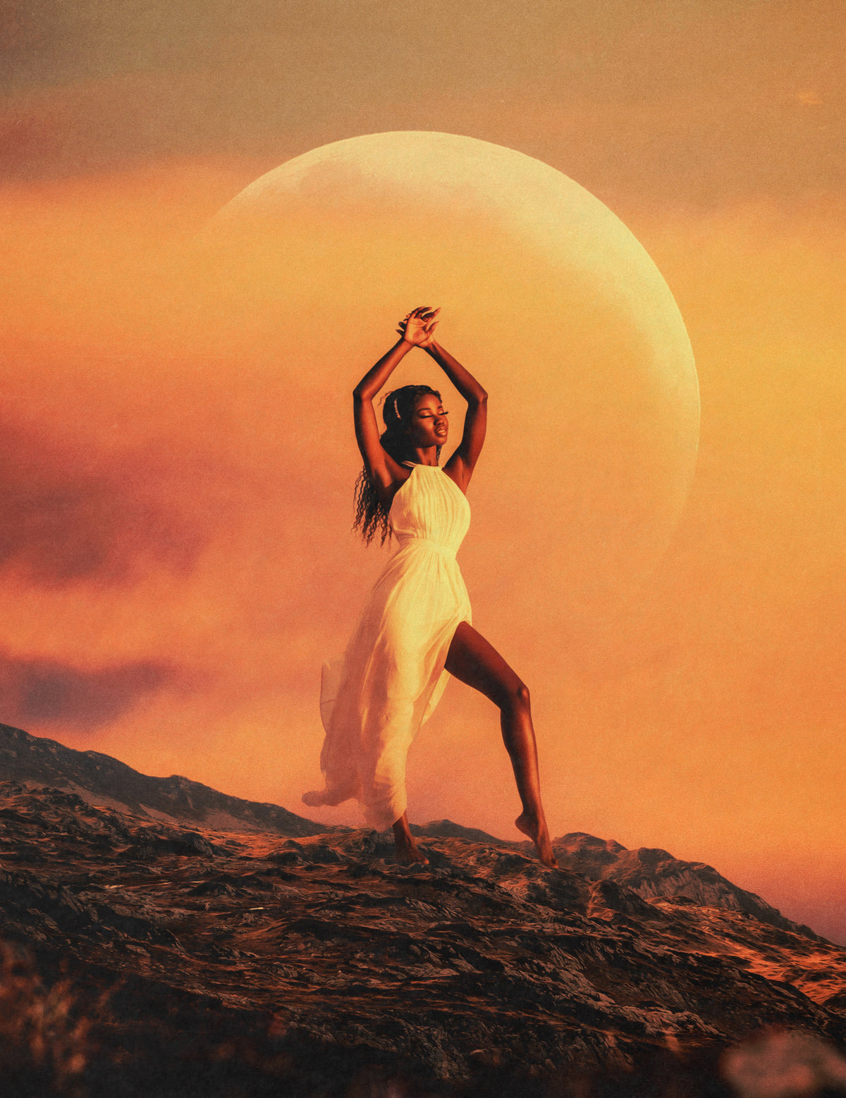 Goddess Poster och Canvastavla