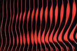 Red shading elements Poster och Canvastavla