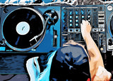 Music Dj Set 2 Poster och Canvastavla