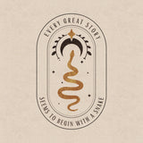 Begin Snake Poster och Canvastavla