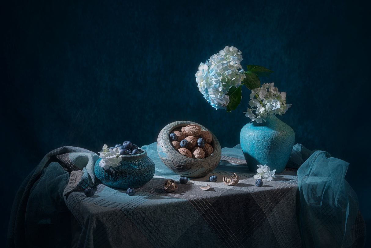Walnut and Blueberry Poster och Canvastavla
