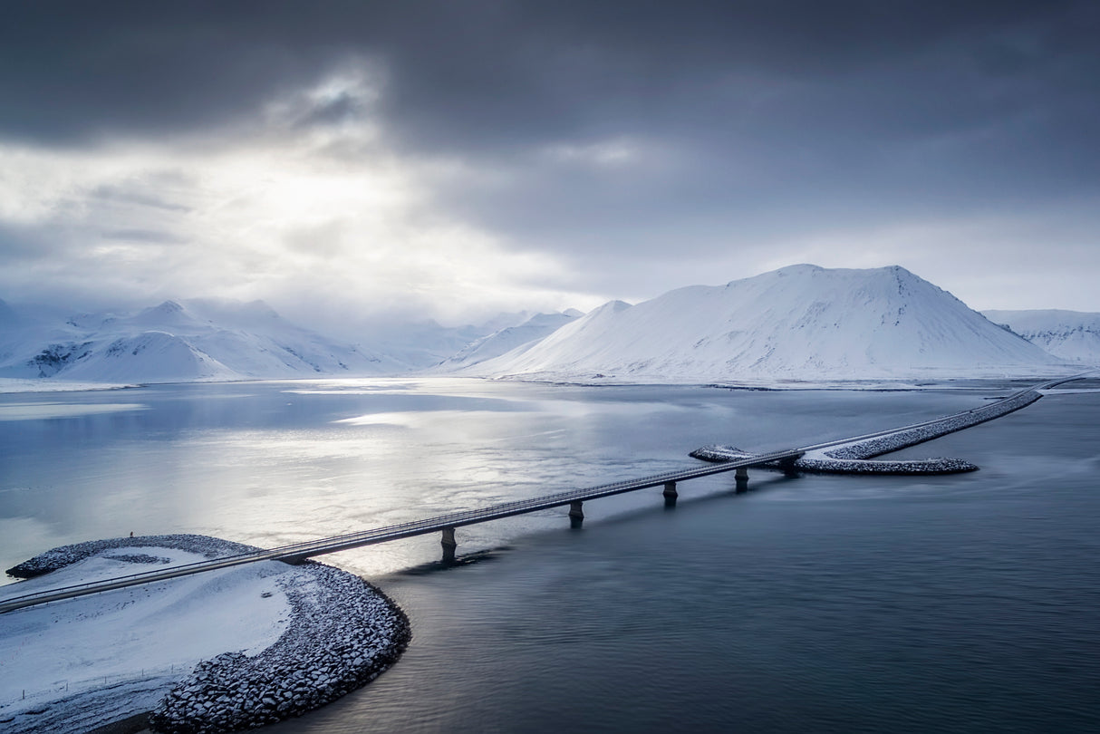 Road in Iceland Poster och Canvastavla