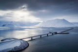 Road in Iceland Poster och Canvastavla