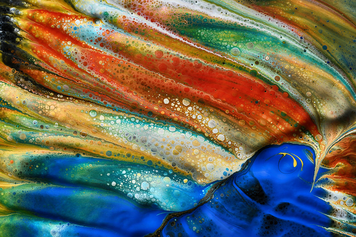 The blue fish Poster och Canvastavla
