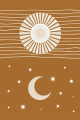 Day and Night Poster och Canvastavla