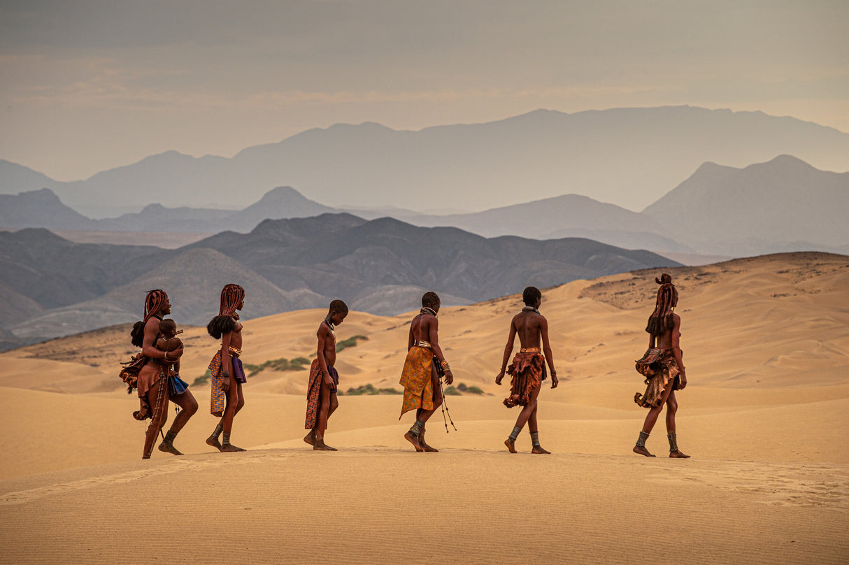Impressions of the Himba people Poster och Canvastavla