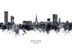 Bedford England Skyline Poster och Canvastavla