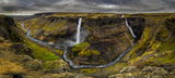 Land of Waterfalls Poster och Canvastavla