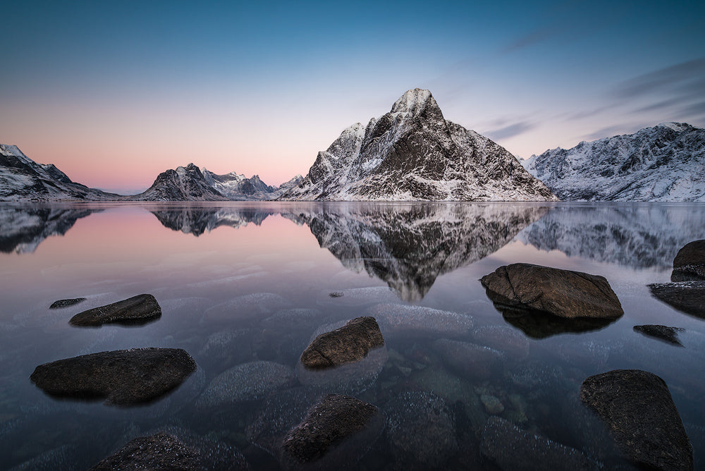 arctic mirror Poster och Canvastavla