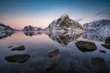 arctic mirror Poster och Canvastavla