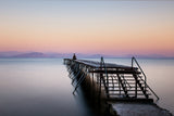 Sunset at Corfu Poster och Canvastavla