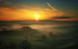 Belvedere at dawn Poster och Canvastavla