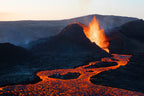 River of Fire Poster och Canvastavla