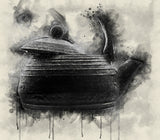 Maru Katate Teapot Poster och Canvastavla