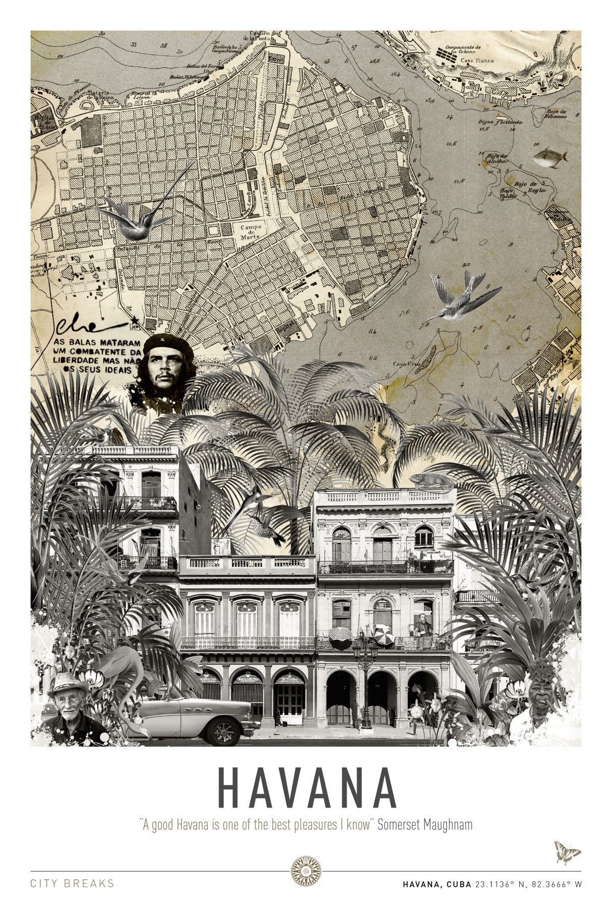 Havana (City Breaks) Poster och Canvastavla
