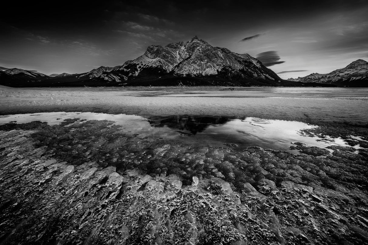 Icy Lake Poster och Canvastavla