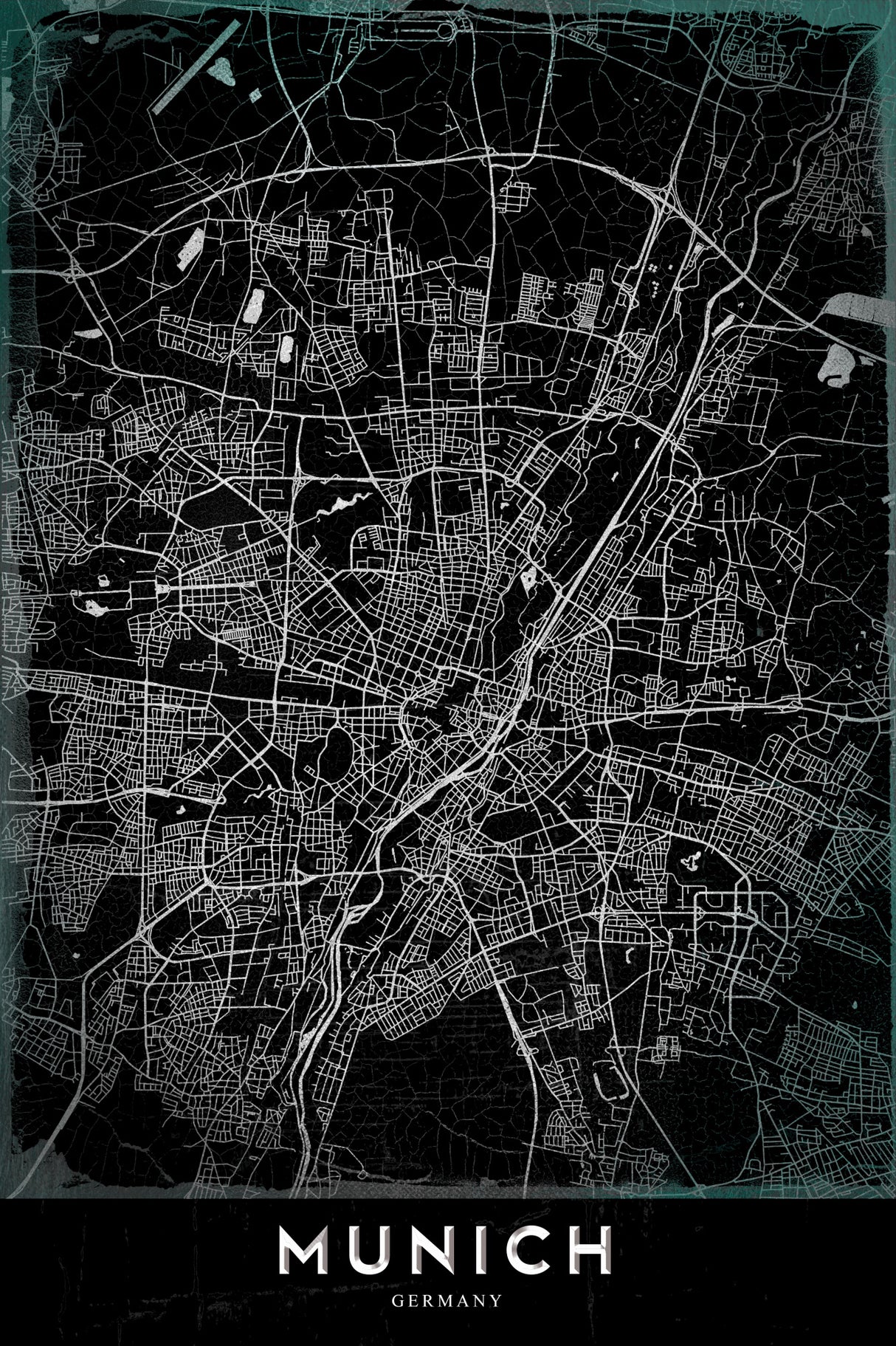 MUNICH Poster och Canvastavla
