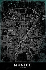 MUNICH Poster och Canvastavla