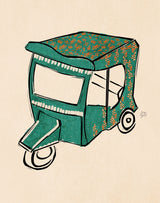 Rickshaw  Tuk Tuk  Erum Khalili.png Poster och Canvastavla