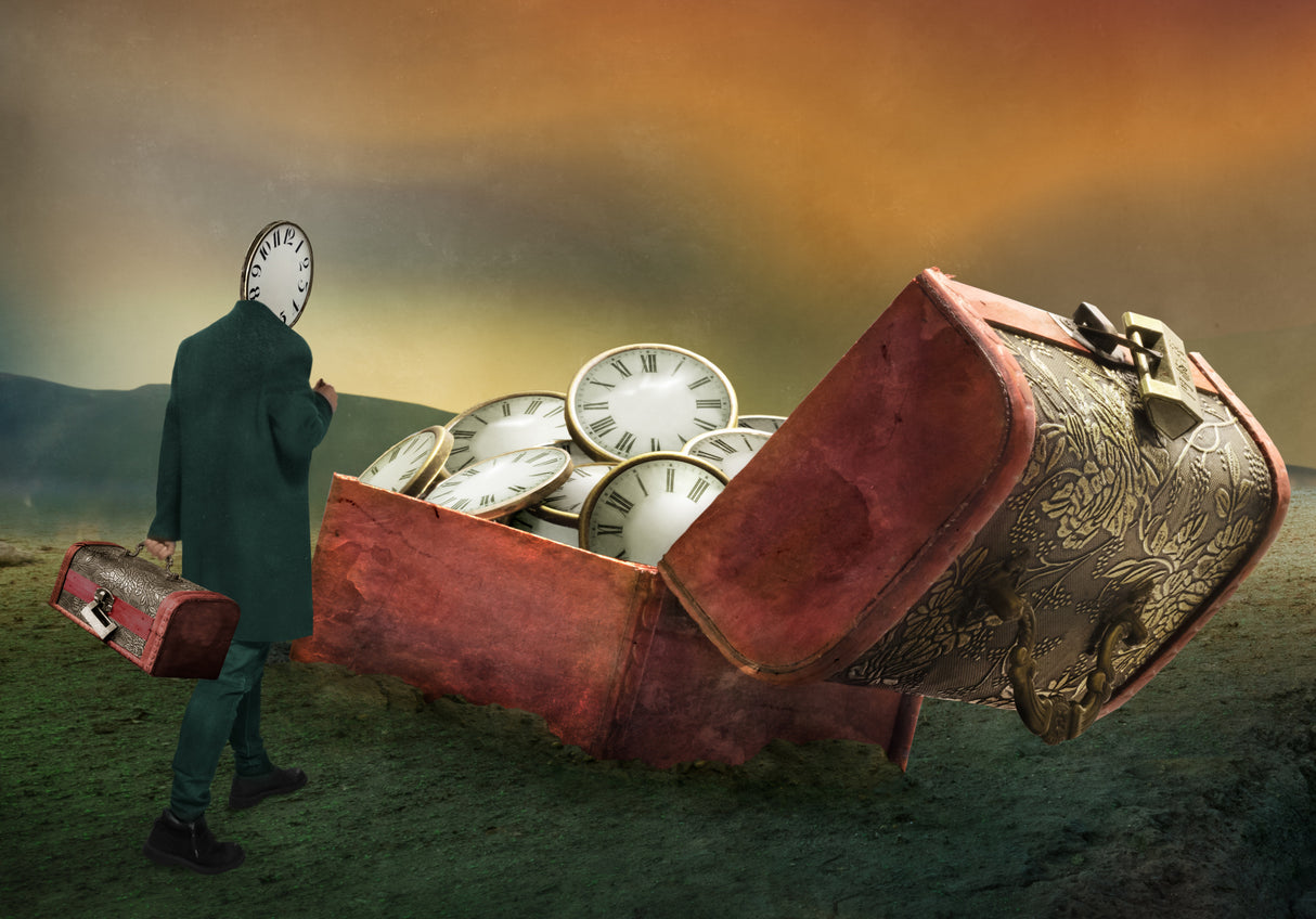 Time is precious. Poster och Canvastavla